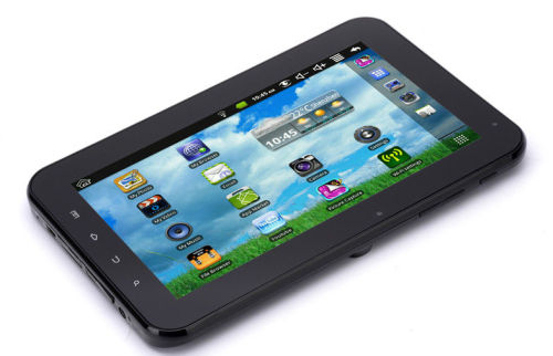 7'' Capactive Touch Screen Android 2.3 Mid Tablet Pc With Phone Capability 512mb Ram / Rom