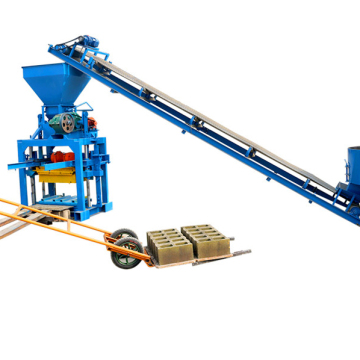 QTJ4-30A Interlocking Fly Ash Mud Press Brick Makter Makter Dijual Di Nigeria dan Kenya