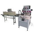 Automatic Rotating screen printing machine with IR tunnel