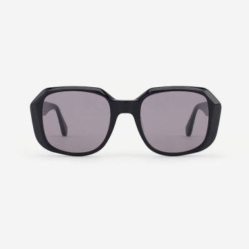 Square bevel Acetate Women's Sunglasses