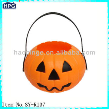 Plastic Halloween Candy Bucket