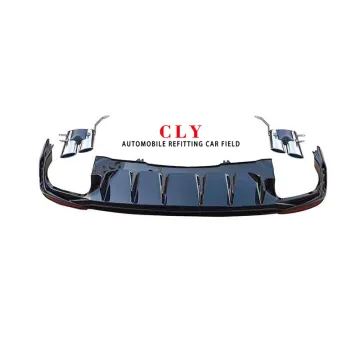 2020-2021 Audi A4/A4L Modified RS4 Diffuser with Exhaust Pipe