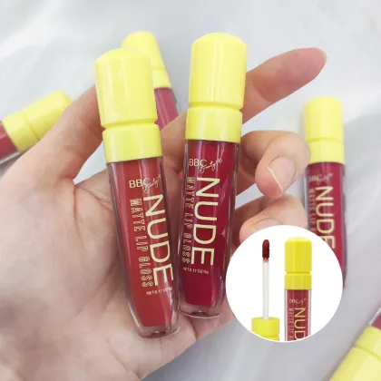  BBC Cosmetic Line Private Label Mini Lip Gloss Clear Mirror Glaze 