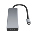 6 puertos Multiport USB C Hub Tipo C