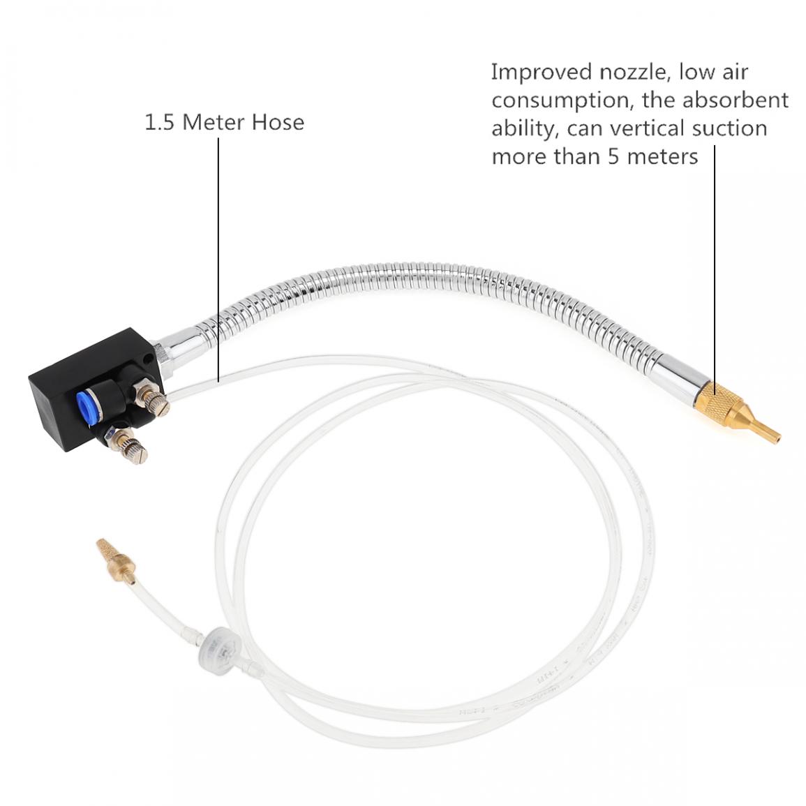 Precision Mist Coolant Lubrication Spray System With Check Valve And Flexible Pipe For Metal
