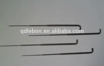 Nonwoven triangle needles for needle punch machine