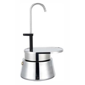 cafetera de goteo jarra de acero inoxidable