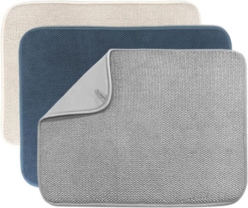 China Manufacturer Microfiber Absorbent Dish Drainer Mats - Large Size