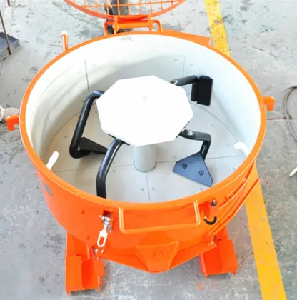 DEX 250kg Refractory Castable Pan Mixer for Steel Company