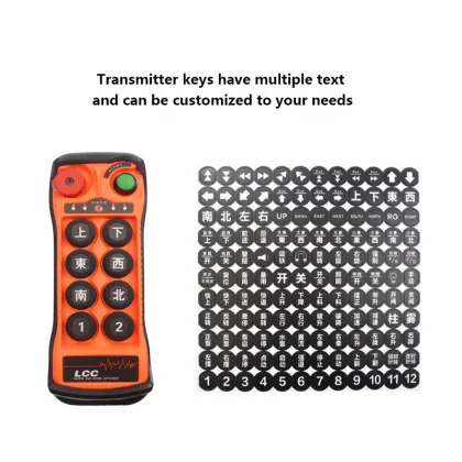 Industrial Remote Control: Q800 8-Channel Radio Remote Control for Cranes