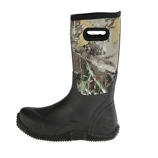 Men Camo Neoprene Hunting Waterproof boots