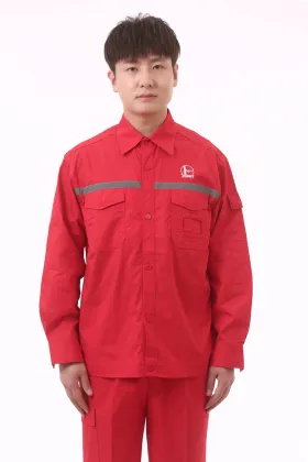 Equipment Anti-static Sinopec Oilfield Plate Coveralls