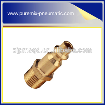 USA milton type brass male plug coupler air quick coupler pneumatic quick release coupling