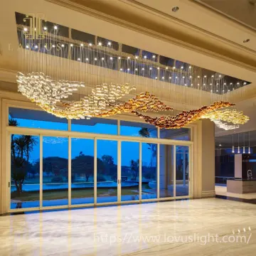 Hot banquet chandelier The sails modelling banquet chandelier custom hotel banquet chandelier