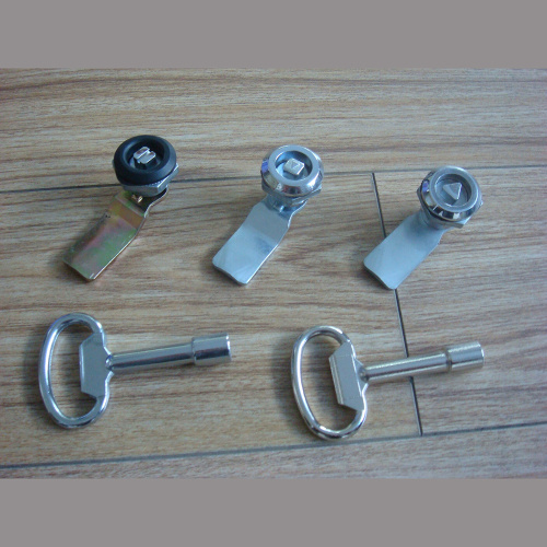 Silvery Chrome-Plated ZDC Cam Locks For Cabinet