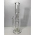 Double Matrix Double Honeycomb Percolator Glass Bongs