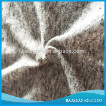 super thin polyester linen grey jersey fabric 130gsm