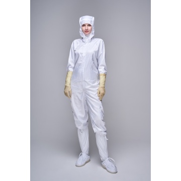 Autoclavable Cleanroom coverall with hood, socks