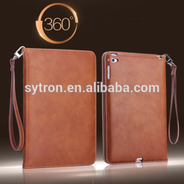 New Items in China Market Leather Pouch Tablet Pc Cover Protect Case with Safety Lanyard for Ipad Pro
