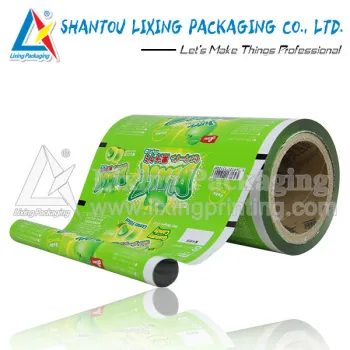 Plastic candy packaging rolls