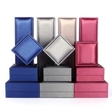 Boîtes d'emballage de bijoux de luxe carré de couleur personnalisée en gros