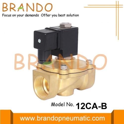 1&#39;&#39; Mandallı Su Hava Solenoid Valfı 6VDC 12VDC