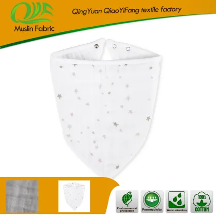 Organic Cotton Dribble Bibs Bandana Bibs