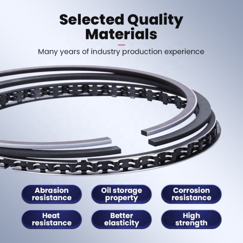قطع غيار Auto Toyota Piston Ring 4A-FE 13011-16280