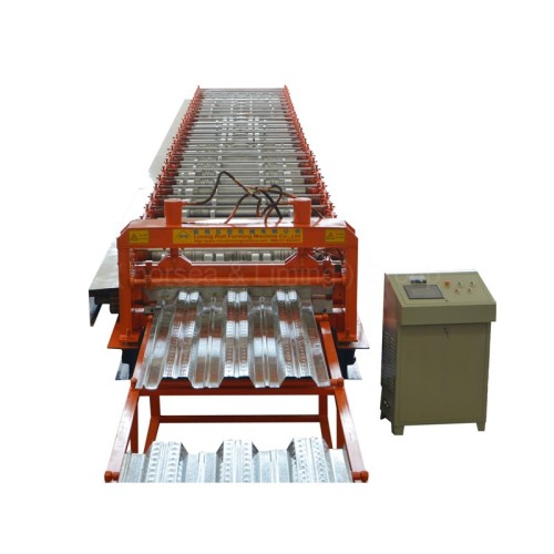 beautifully designed sheet corrugation metal profiling steel floor deck forming machine