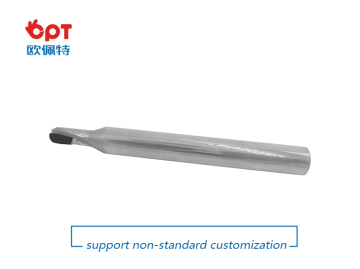 PCD single-edged ball end mill