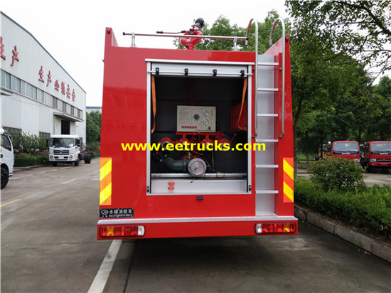 7000L 280hp Sinotruk Fire Fighting Malori