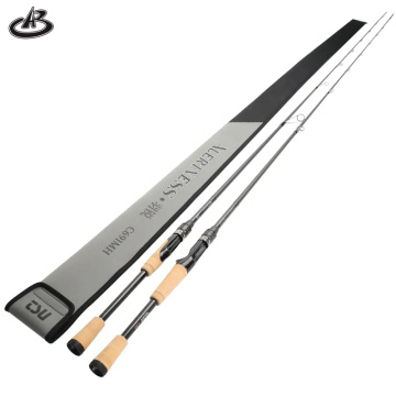 Spinning Bait Casting Fishing Rods: 6.7ft & 6.9ft M/MH One-Section Sensitivity Carbon Rods - Ideal for Bass Competition Fishing