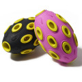 Nietoksyczna gumowa zabawka z piłką dla psów interaktywna pusta guma