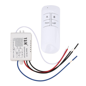 220V Wireless Remote Control Switch for Lamp Light - ON/OFF Teleswitch