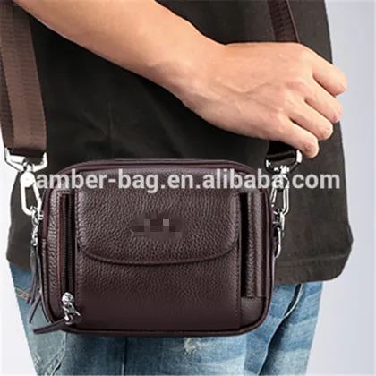 Traveling Briefcase Shoulder Laptop Bag/waist bag/leather bag