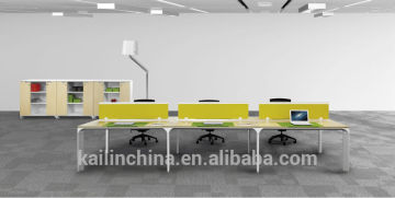 Gree factory direct price OEM green material customized modular furniture 6 seats office workstation