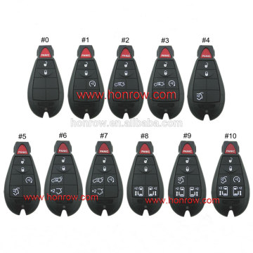 High-quality remote control 11pcs remote key with 315mhz for Chrysler factory direct with the wholesale price