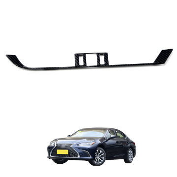 2018-2022 Lexus ES Center Air Outlet Trim 프레임 용 OEM 자동차 ABS 탄소 섬유 내부 부품