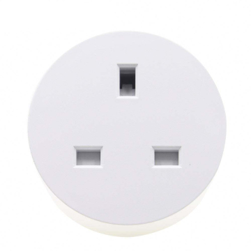Tuya Smart Life zdalne sterowanie Wi -Fi Power Travel Plug UK Standard Mini 3 Pin Smart Electrical Timer Gniazda