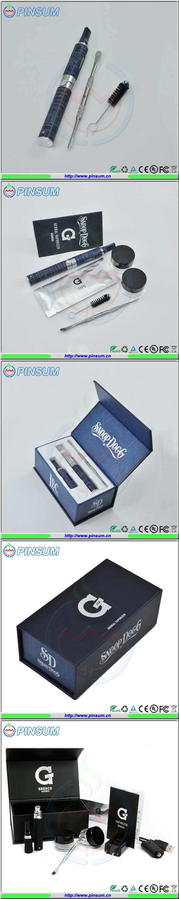 Newest Dry Herb E Cigarette Snoop Dogg G Pen Vaporizer Snoop Dogg