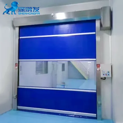Automatic Fast Rolling PVC Doors