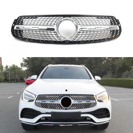 ABS Diamond Front Bumper Grille for Mercedes-Benz GLC CLASS X253 AMG Sport 2020-2022