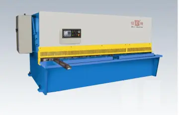 QC12K/Y Series Hydraulic Swing Beam Shearing machine