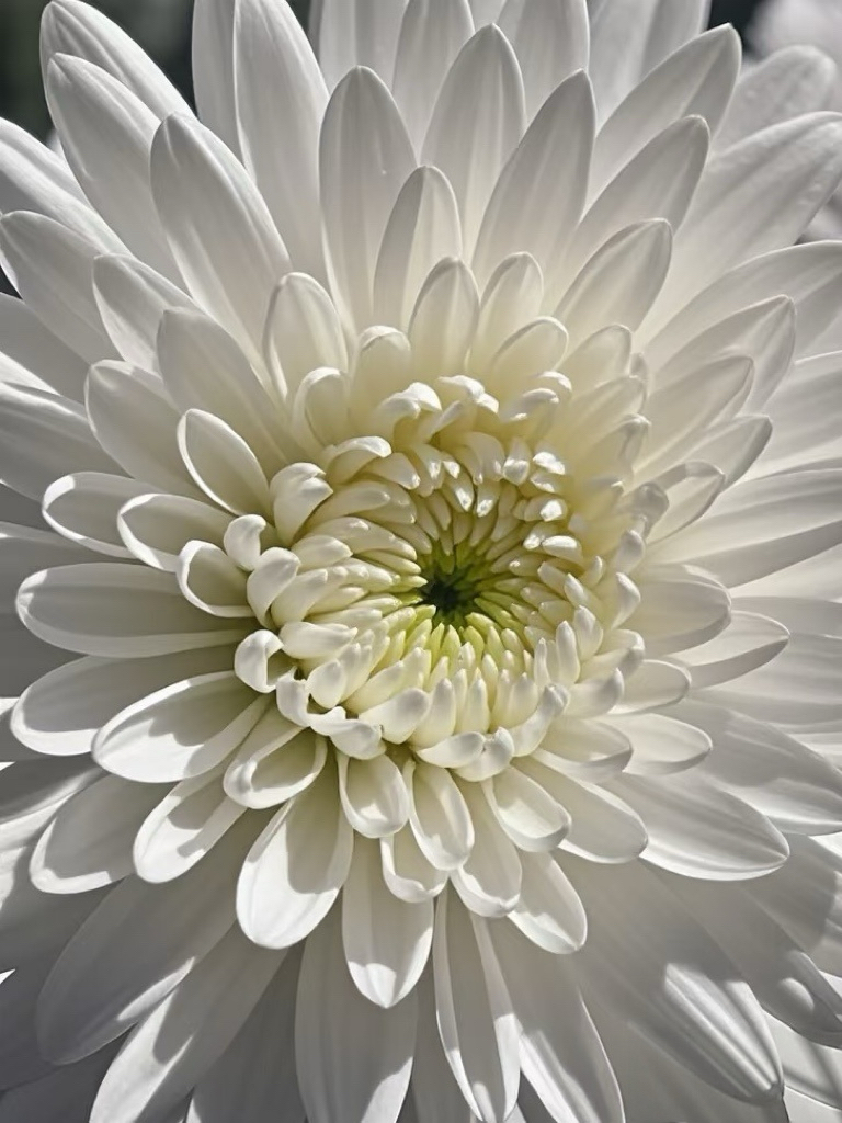 White chrysanthemum