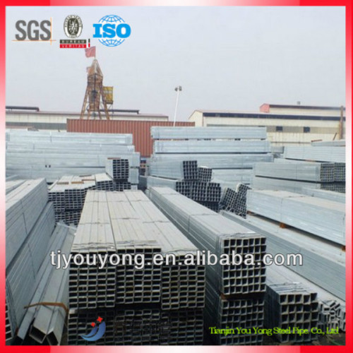 black square tube & galvanized square tube & rectangular tube high quality