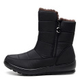 Anti slip and warm snow boots in winter