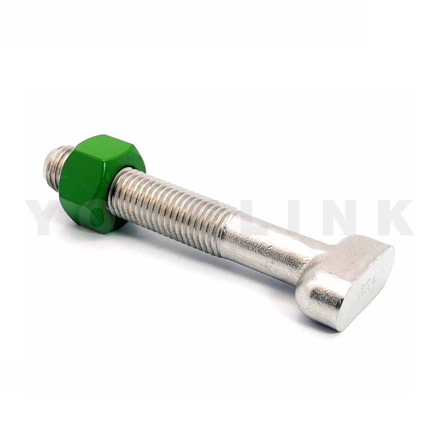 ANSI AWWA C111 A21.11 T fejcsavar és hatlapfejű anya vízművekhez