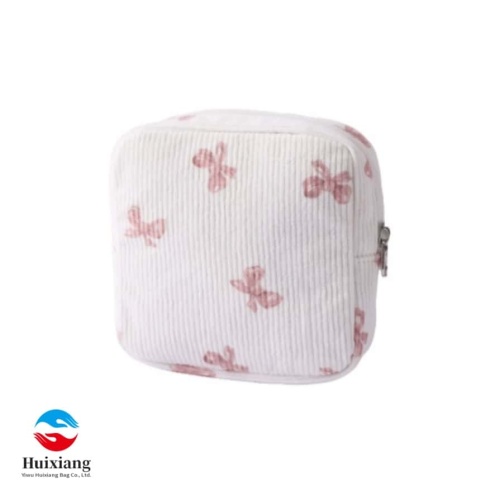 Almacenamiento elegante: bolso cosmético de cuero ligero y lujoso