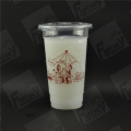 Disposable 500ml Cup Custom Blister U Shape Cup