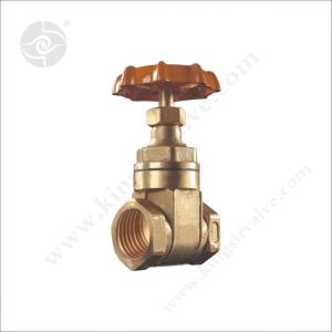 FORGE BRASS GATE VALVE WITH SAND POLISH KS-3300